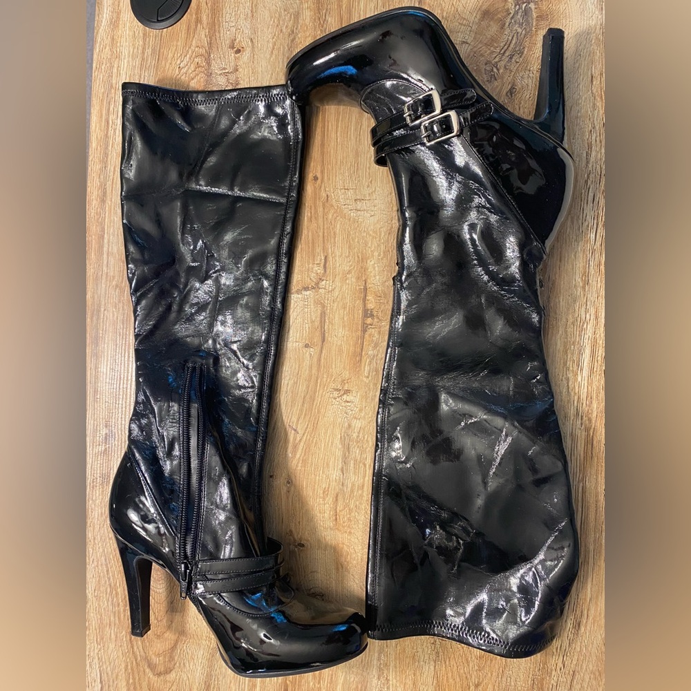 BCBG Girls | Black Heeled Boots, Size 7.5